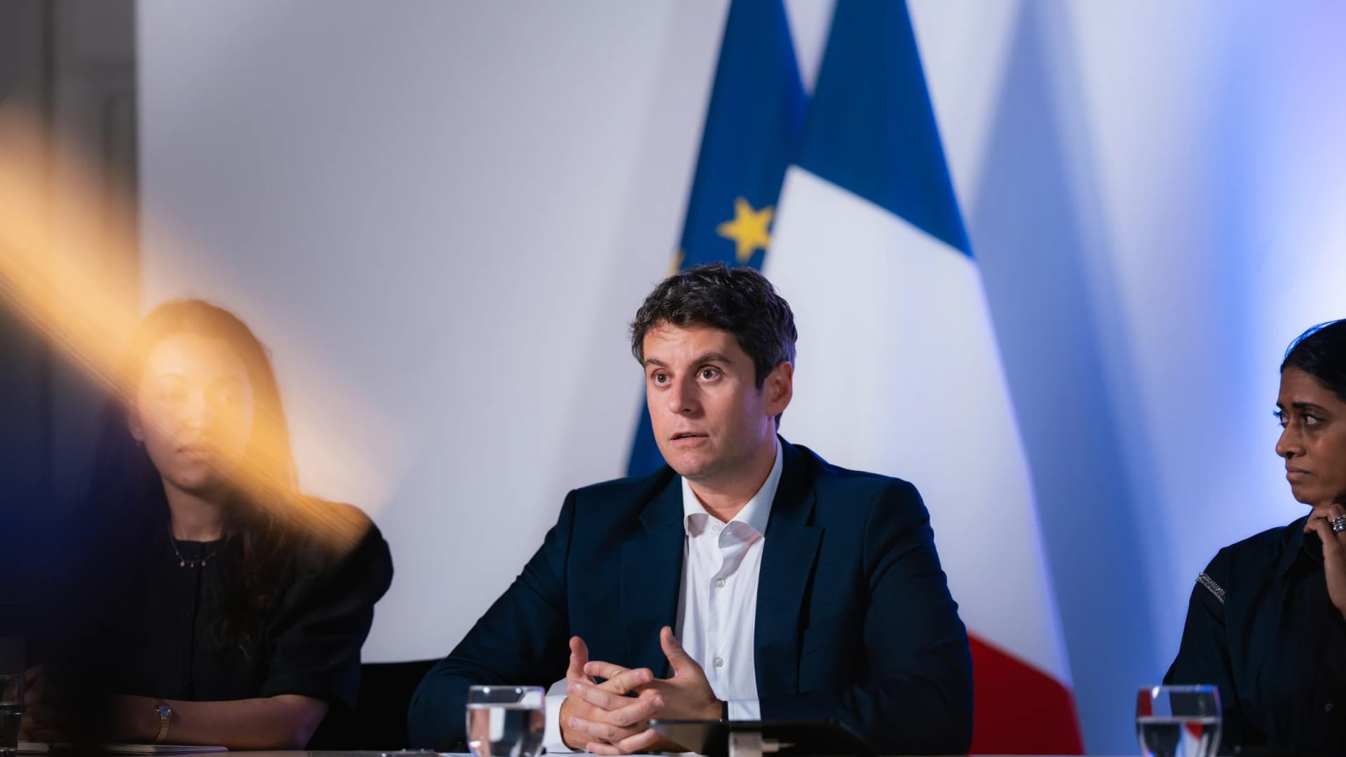 Gabriel Attal appel aux Etats-Unis d'Europe 